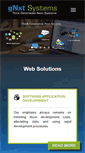Mobile Screenshot of gnxtsystems.com